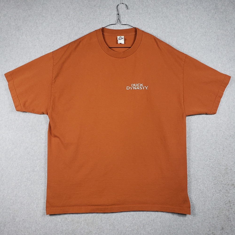 Duck‎ Dynasty Brothers of the Beard Shirt Mens 2XL Orange Alstyle Graphic Tee